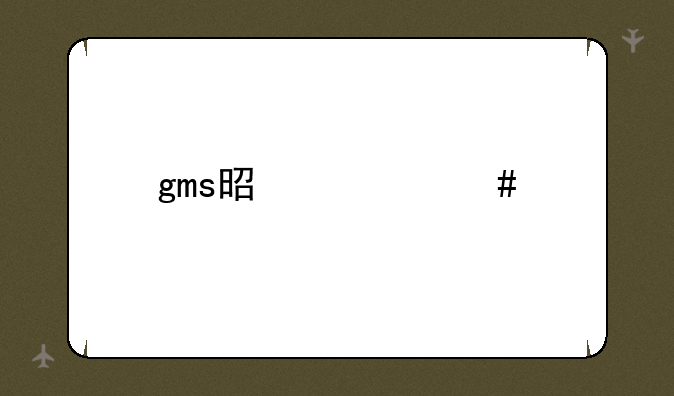 gms是什么牌子的车