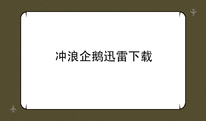 冲浪企鹅迅雷下载
