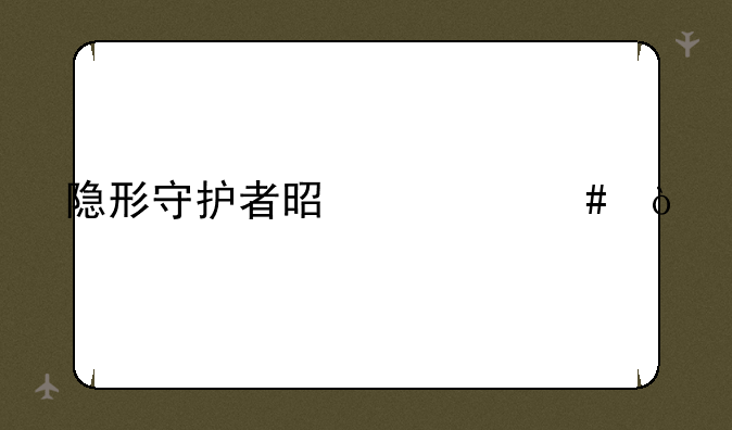 隐形守护者是什么？